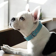 Load image into Gallery viewer, Leather Dog Collar, Adjustable Genuine Leather Design