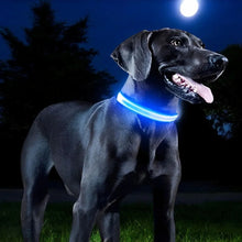 Load image into Gallery viewer, LED Dog Collar, Adjustable Weather-Resistant Light Up Collar