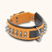 Load image into Gallery viewer, Dog Anti Bite Collar, Genuine Leather Protection Collar