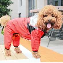 Load image into Gallery viewer, Dog Rain Suit Waterproof Full Body Jumpsuit
