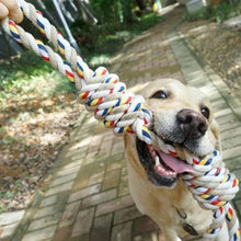 Load image into Gallery viewer, Dog Rope Toy Ultra-Resistant Cotton Tug