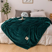 Load image into Gallery viewer, Duck Blue Sofa Blanket for Soft Warm Comfort
