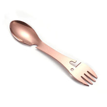 Load image into Gallery viewer, Safari Outdoor EDC Fork 5-in-1 Camping Utensil Set