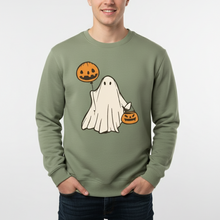 Load image into Gallery viewer, Men’s 3D Halloween Print Round Neck Hoodie