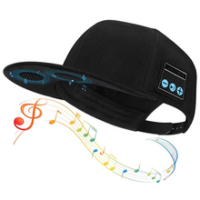 Load image into Gallery viewer, Wireless Bluetooth Speaker Hat with Built in Headphones and Microphone