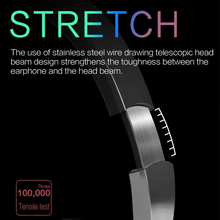 Load image into Gallery viewer, Foldable Bluetooth 5.1 Wireless Stereo Headset with Microphone for Mobile and Tablet