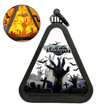 Load image into Gallery viewer, Halloween Decor Triangle Table Lamp