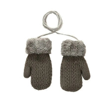 Load image into Gallery viewer, Kids Knit Mittens Winter Wear