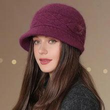 Load image into Gallery viewer, Fur Lined Winter Bucket Hat