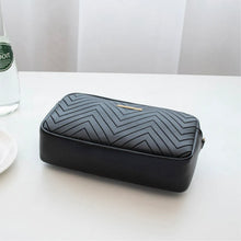 Load image into Gallery viewer, Wave Pattern Embroidered Camera Crossbody Bag