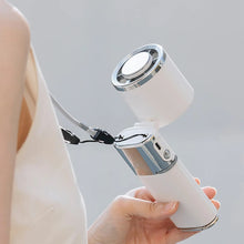 Load image into Gallery viewer, Portable Neck Fan with Built-in Power Bank and Foldable Design