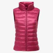 Load image into Gallery viewer, Women's Lightweight Down Vest, Warm and Packable