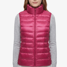Load image into Gallery viewer, Women's Lightweight Down Vest, Warm and Packable