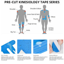 Load image into Gallery viewer, Waterproof Kinesiology Tape Knee Support