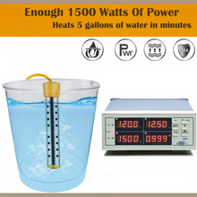 Load image into Gallery viewer, Bucket Water Heater with Insulated Handle and Safety Guard for Camping