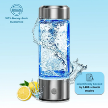 Load image into Gallery viewer, Rechargeable Hydrogen Water Generator with Single Button Activation and Transparent Container