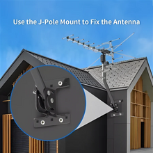Load image into Gallery viewer, Motorized Outdoor TV Antenna with 360 Degree Rotation and Remote Control