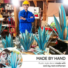 Load image into Gallery viewer, Large Metal Agave Decorative Plant with Weather Resistant Steel in Seven Colors