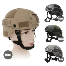 Load image into Gallery viewer, Tactical Helmet with Vented Shell for Outdoor Training