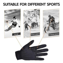 Load image into Gallery viewer, Touchscreen Winter Gloves with Conductive Fingertips and Neoprene Insulation