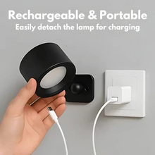Load image into Gallery viewer, Magnetic LED Wall Lamp with 360° Rotation and Touch Control, 3 Color Temperatures