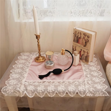 Load image into Gallery viewer, European Lace Embroidered Table Coaster and Placemat Set