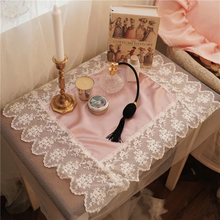 Load image into Gallery viewer, European Lace Embroidered Table Coaster and Placemat Set