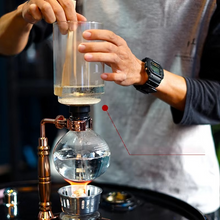 Load image into Gallery viewer, Syphon Coffee Maker With Heat Resistant Glass For Smooth Vacuum Brewing