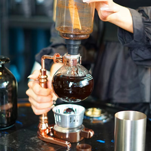 Load image into Gallery viewer, Syphon Coffee Maker With Heat Resistant Glass For Smooth Vacuum Brewing