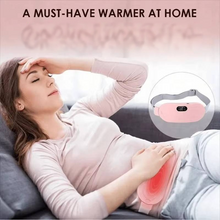 Load image into Gallery viewer, Cordless Abdominal Heating Pad, Waist Massager with Vibration