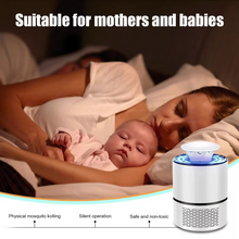 Load image into Gallery viewer, Indoor USB Mosquito Killer Lamp, Inhaled Light Wave Bug Trap for Home and Bedroom