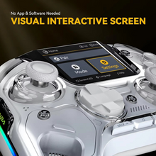 Load image into Gallery viewer, Wireless Interactive Gaming Controller with Touch Screen and Charging Dock for Mobile Devices and PC