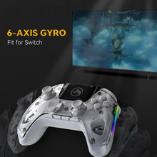 Load image into Gallery viewer, Wireless Interactive Gaming Controller with Touch Screen and Charging Dock for Mobile Devices and PC