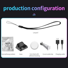 Load image into Gallery viewer, Aromatherapy Magnetic RGB Ambient Lamp with Air Freshener for Car or Room