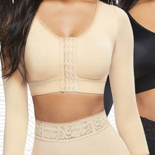 Load image into Gallery viewer, Gathered Wireless Yoga Sports Bra for Women, One Piece Seamless Fitness Shapewear