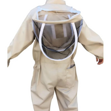 Load image into Gallery viewer, Professional Ventilated Full Body Beekeeping Suit with Protective Gloves