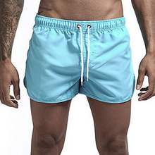 Load image into Gallery viewer, Men's Low Waist Breathable Swim Shorts