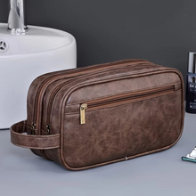 Load image into Gallery viewer, Portable Double Layer Toiletry Bag for Travel and Gym