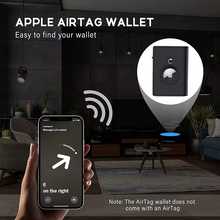 Load image into Gallery viewer, Men's Leather Wallet with AirTag Slot and RFID Protection