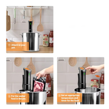 Load image into Gallery viewer, Precision Wi-Fi Sous Vide Cooker 200W Immersion Circulator with Stainless Steel Design