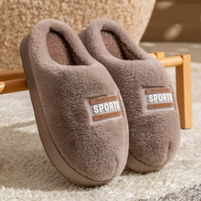 Load image into Gallery viewer, Cozy Windproof Plush Slippers for Couples