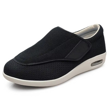 Load image into Gallery viewer, Wide Fit Walking Shoes – Lightweight Breathable Slip-On Shoes with Cushioned Insole and Adjustable Closure