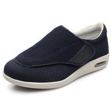 Load image into Gallery viewer, Wide Fit Walking Shoes – Lightweight Breathable Slip-On Shoes with Cushioned Insole and Adjustable Closure