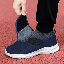 Load image into Gallery viewer, Men's Wide Fit Diabetic Walking Shoes for Swollen Feet and Foot Pain Relief