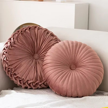 Load image into Gallery viewer, Cozy Nordic Pumpkin Pillow Round Seat Cushion for Sofa and Living Room