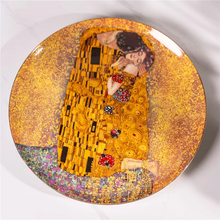 Load image into Gallery viewer, Luxury Bone China Coffee and Tea Set with The Kiss Art Design