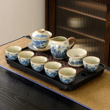 Load image into Gallery viewer, Modern Luxury Chinese Style Tea Set for Home or Office
