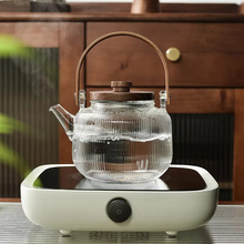 Load image into Gallery viewer, High Borosilicate Glass Teapot and Cup Set