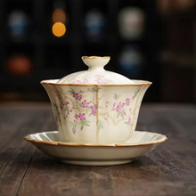 Load image into Gallery viewer, Retro Large Ceramic Tea Brewing Cup Set