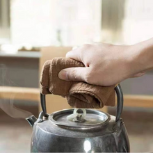Load image into Gallery viewer, Premium Cotton and Linen Tea Towel with Embroidered Finish